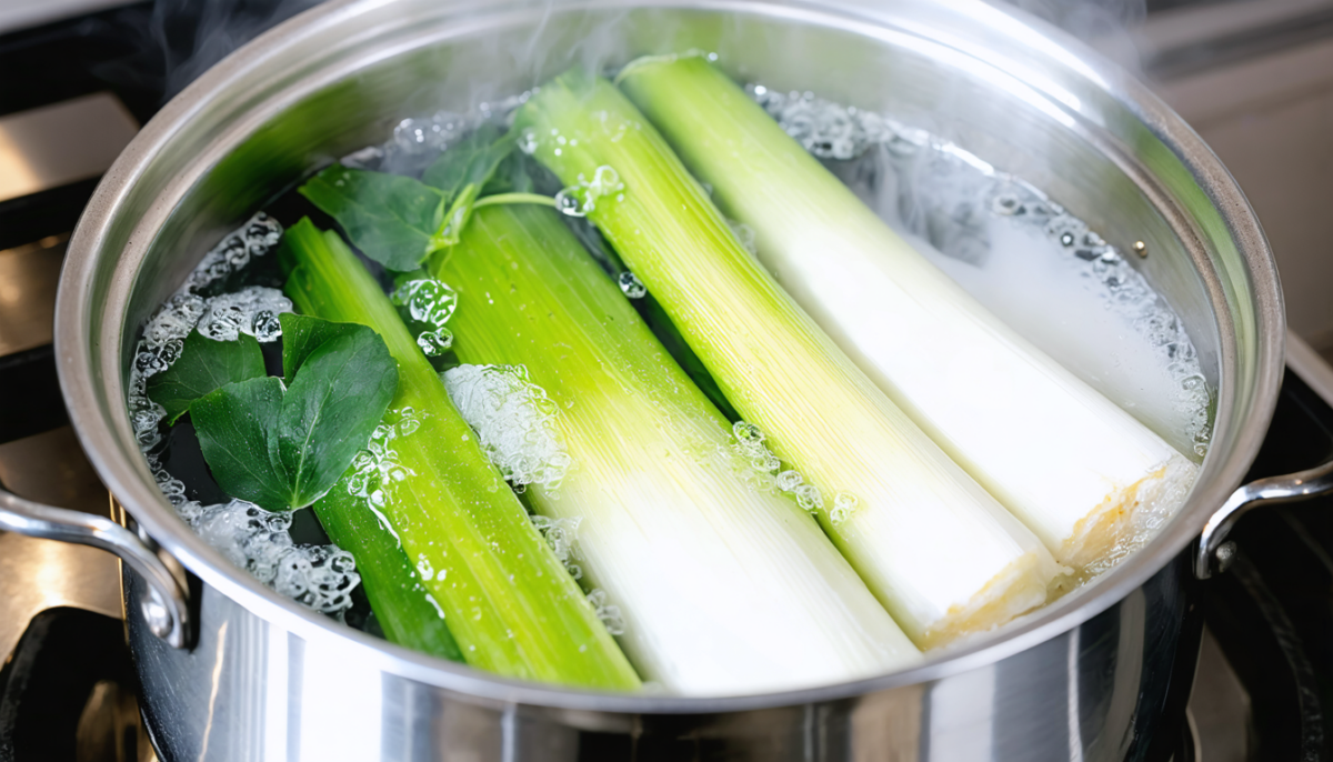 découvrez l'art subtil de cuire les poireaux à l'eau pour révéler toute leur finesse et profiter d'une texture délicate et d'une saveur authentique.