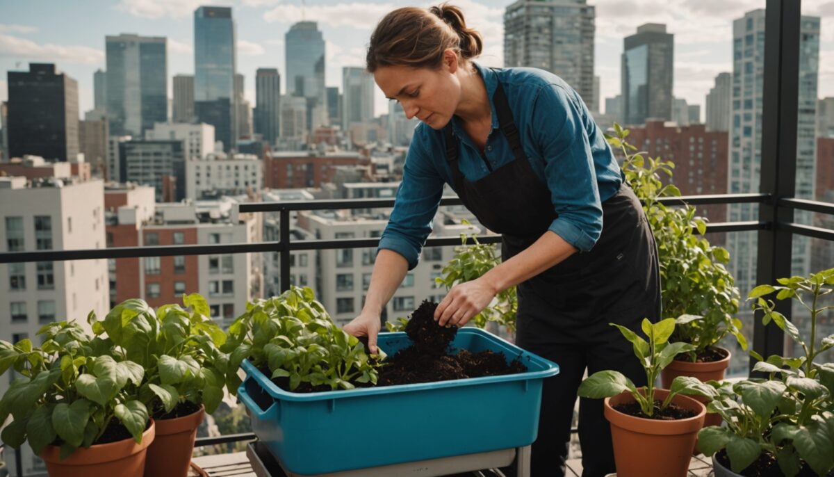 Compostage en ville : astuces pour un compostage sur balcon efficace et sans mauvaises odeurs