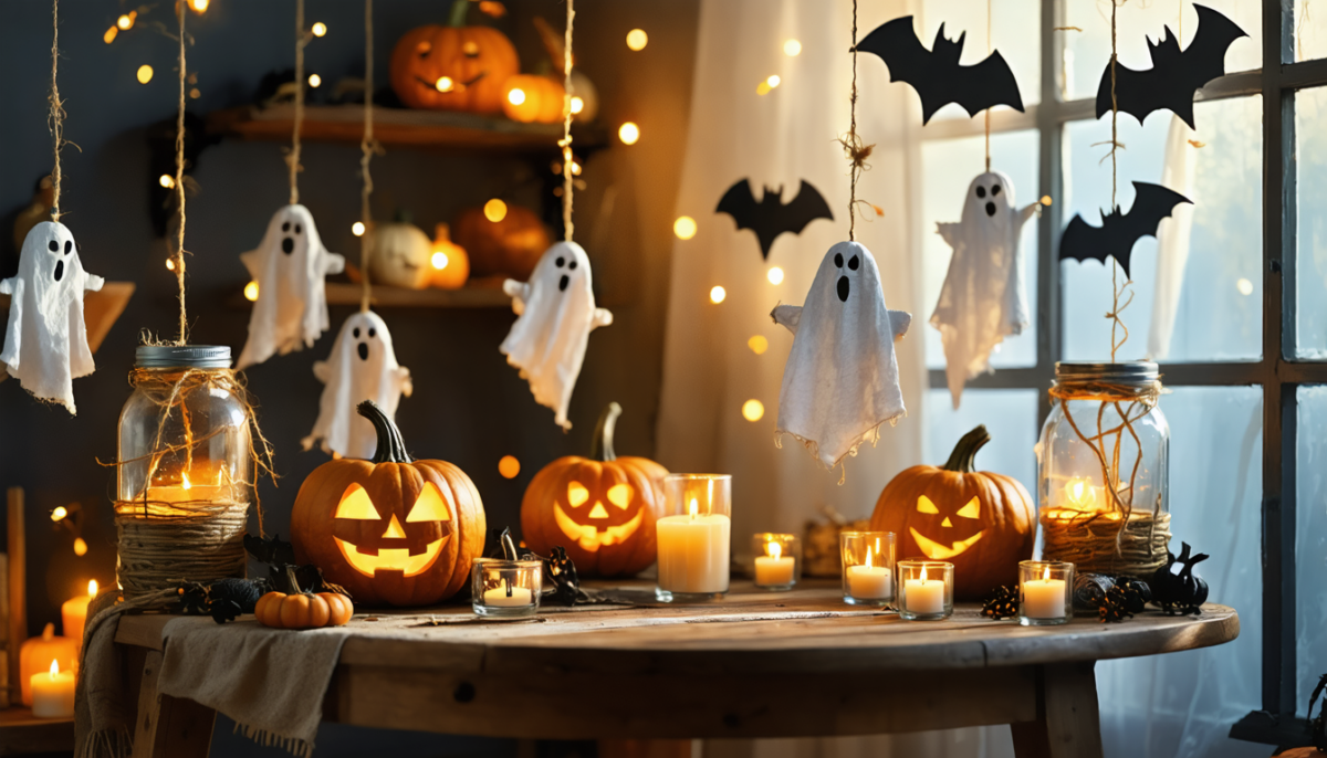 découvrez des idées rapides et originales pour des décorations d'halloween faciles à réaliser et qui apportent une ambiance effrayante en un rien de temps.