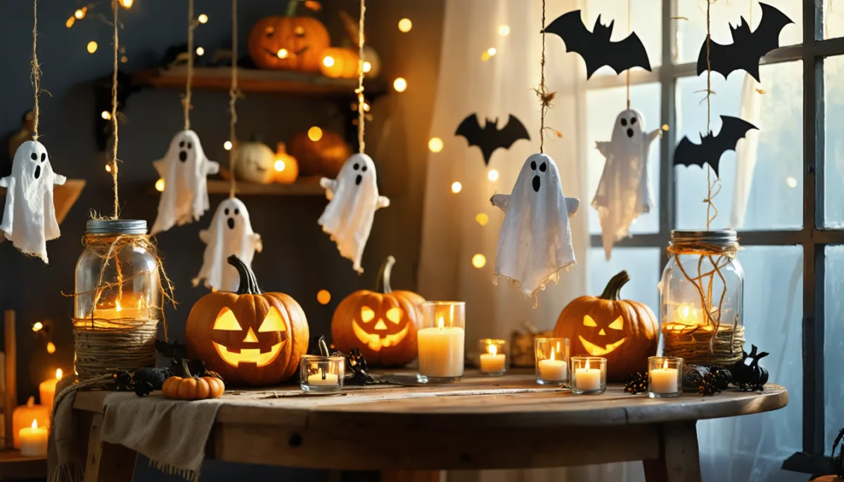 découvrez des idées rapides et originales pour des décorations d'halloween faciles à réaliser et qui apportent une ambiance effrayante en un rien de temps.
