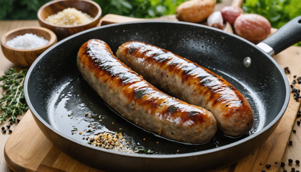 découvrez nos astuces simples pour maîtriser la cuisson du boudin noir à la poêle et savourez une saveur irréprochable à chaque bouchée.