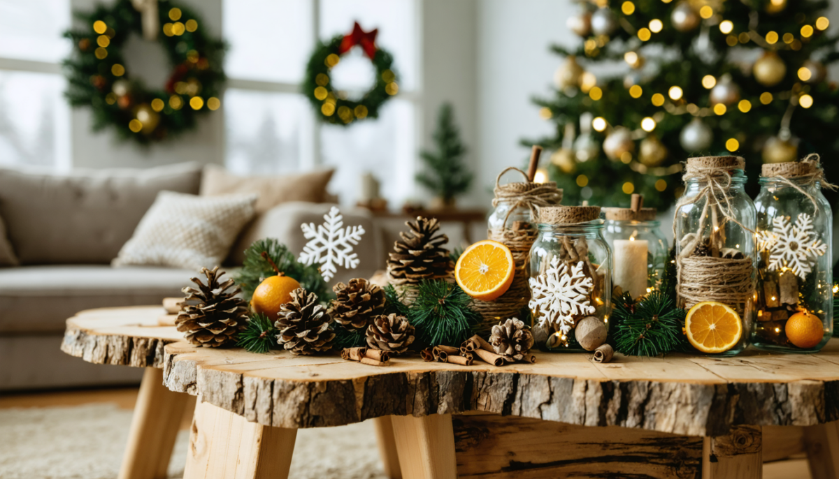 découvrez des idées déco diy gratuites et faciles à réaliser pour un noël fait maison chaleureux et personnalisé.