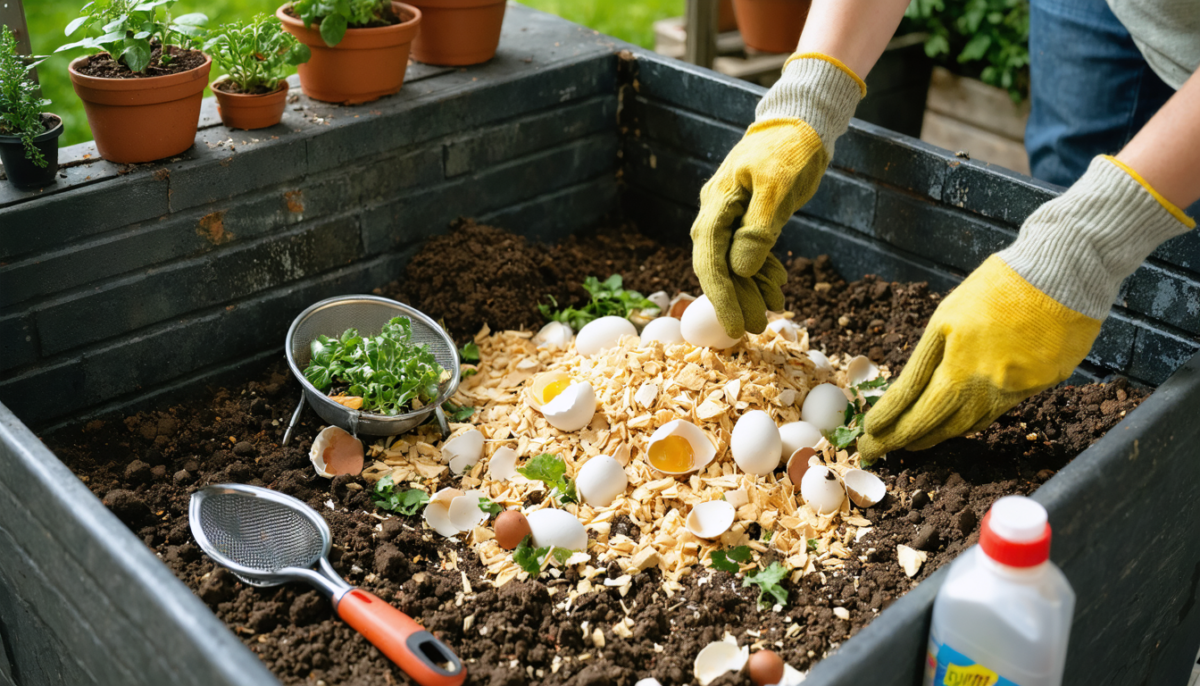 découvrez des conseils pratiques pour optimiser le compostage des coquilles d'œufs et réussir votre compost urbain. apprenez à recycler efficacement en ville pour un jardinage écologique et durable.