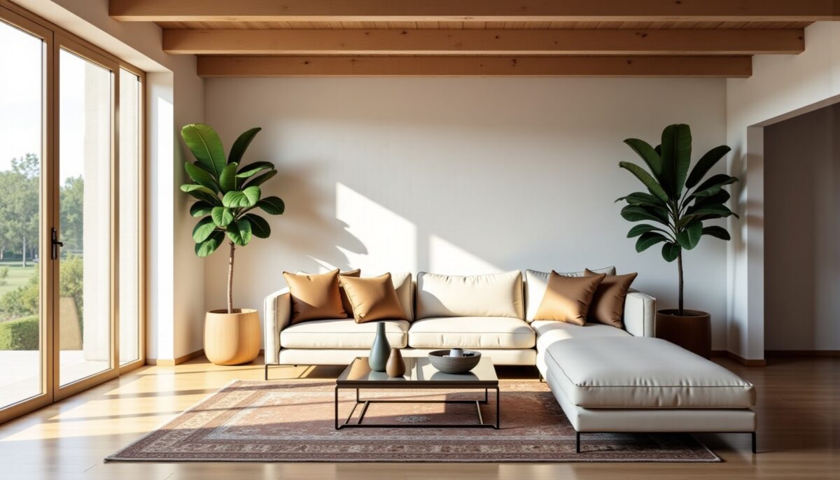 Poutres couleur lin : idées raffinées et conseils pour sublimer votre intérieur