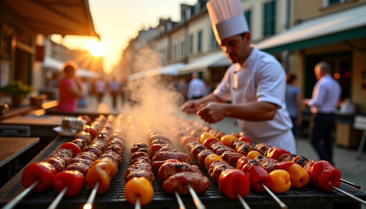 Les brochettes barbecue de la boucherie La Garde : un voyage de saveurs inoubliable