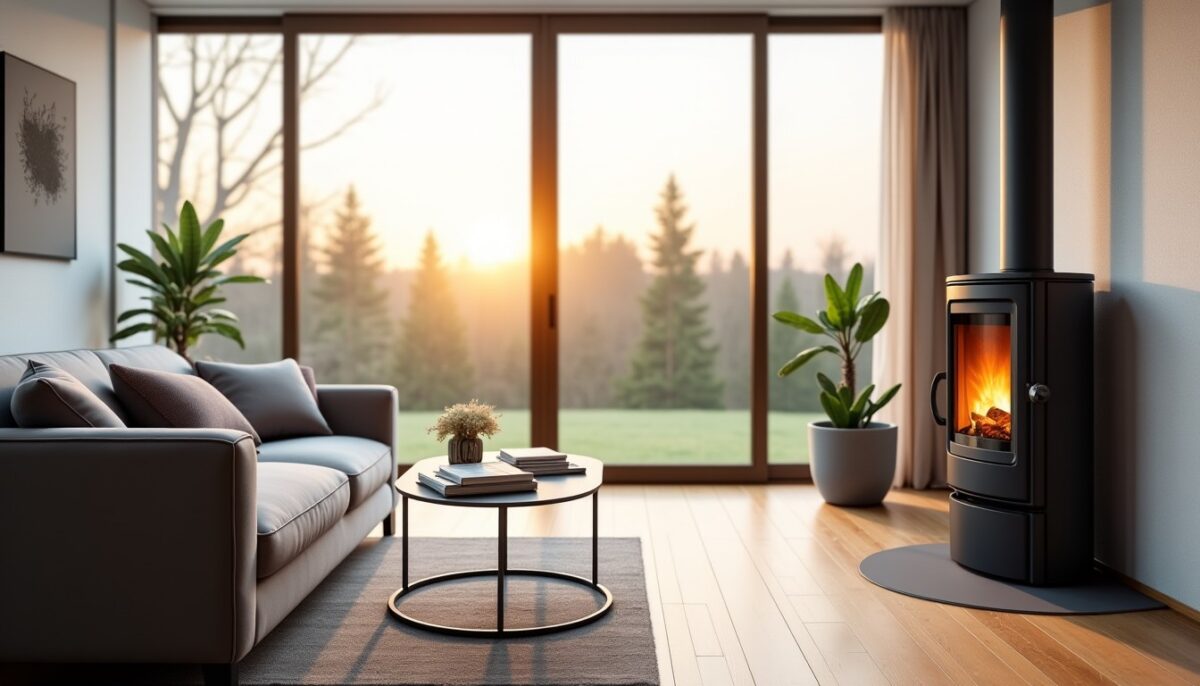 Chauffage au sol avec poêle à granulés de 6 kW : quelle surface peut-il efficacement couvrir ?