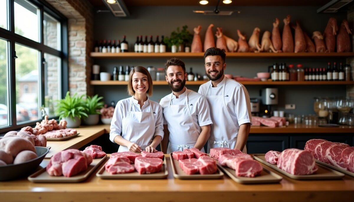 Prenez contact avec l'équipe passionnée de la Boucherie La Garde