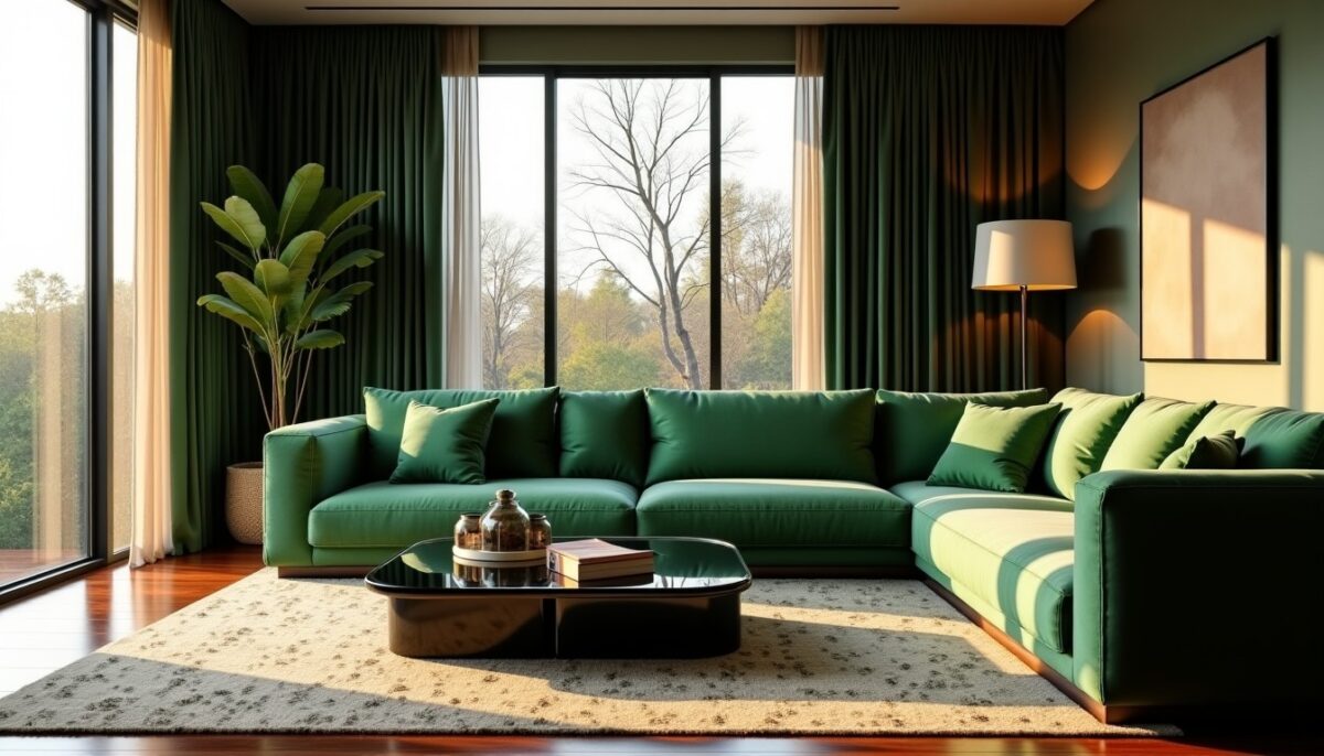 Sublimez votre intérieur : astuces pour intégrer le vert canard avec style