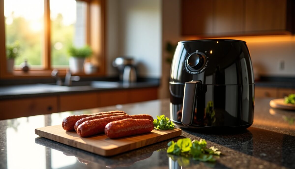 Maîtriser la cuisson du boudin noir à l’airfryer : guide détaillé des temps et techniques